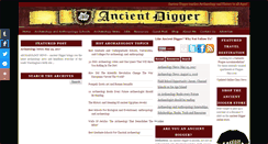 Desktop Screenshot of ancientdigger.com