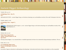Tablet Screenshot of ancientdigger.com